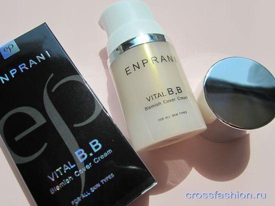 Vital BB Cream Enprani отзыв и свотчи