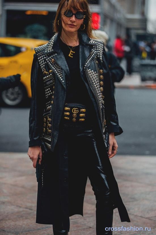 Неделя моды в Нью-Йорке февраль 2018: Street Style часть 2
