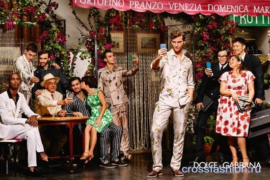 Dolce&Gabbana рекламная кампания весна-лето 2016