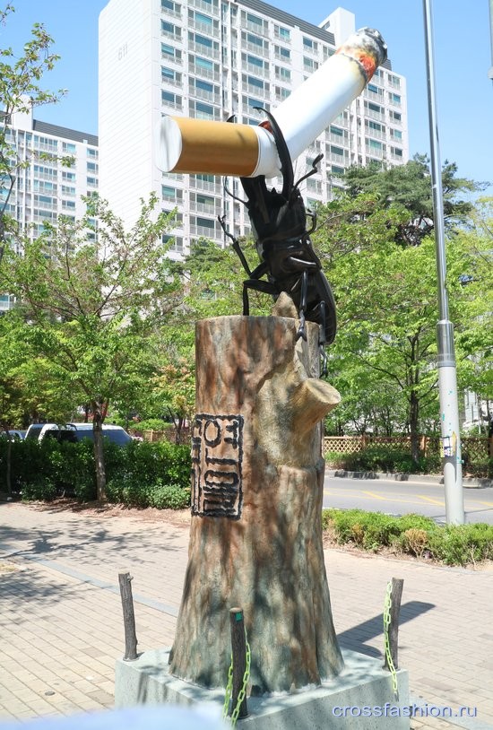 Корейская городская скульптура