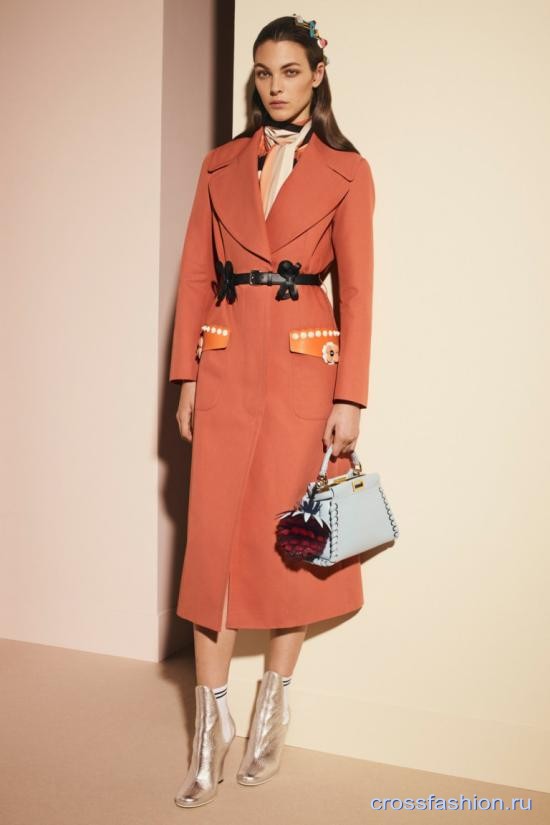 Fendi коллекция pre-fall осень-зима 2017-2018