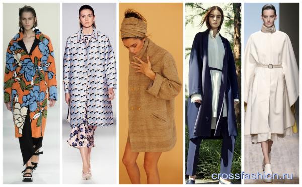 модные пальто весна лето 2015 тренды