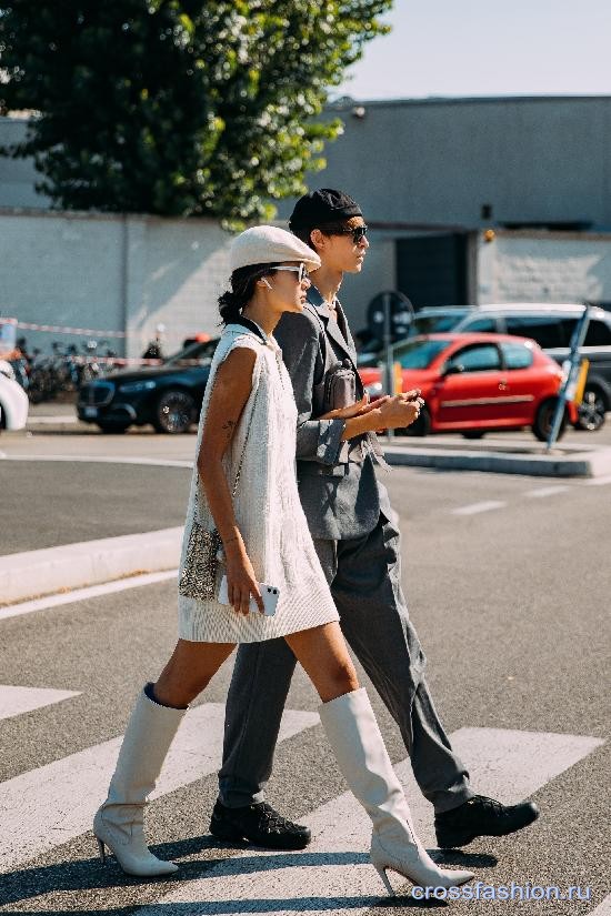 Street style Недели моды в Милане, сезон весна-лето 2022, часть 1