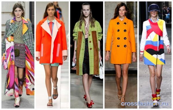модные пальто весна лето 2015 тренды