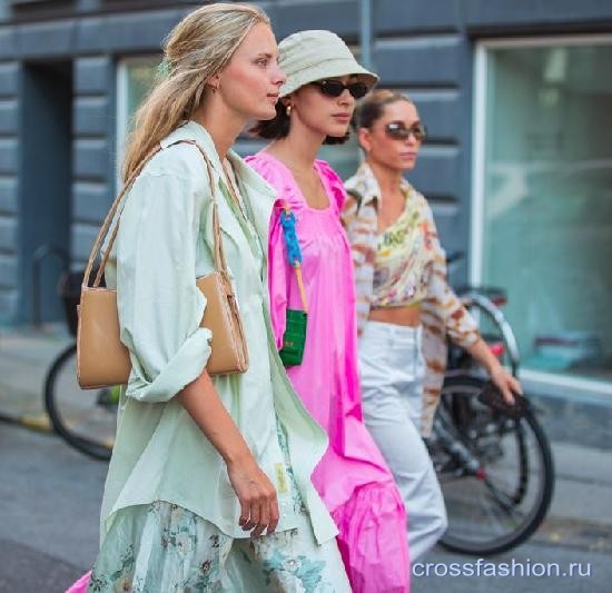 Street style Недели моды в Копенгагене, август 2020