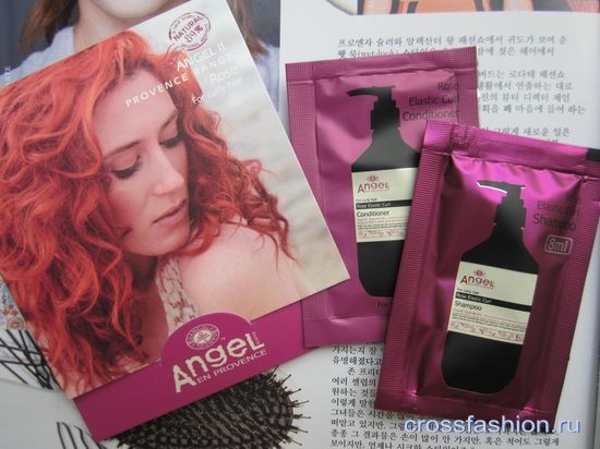 Angel Provence Range Rose Шампунь и кондиционер для вьющихся волос Ангел Прованс