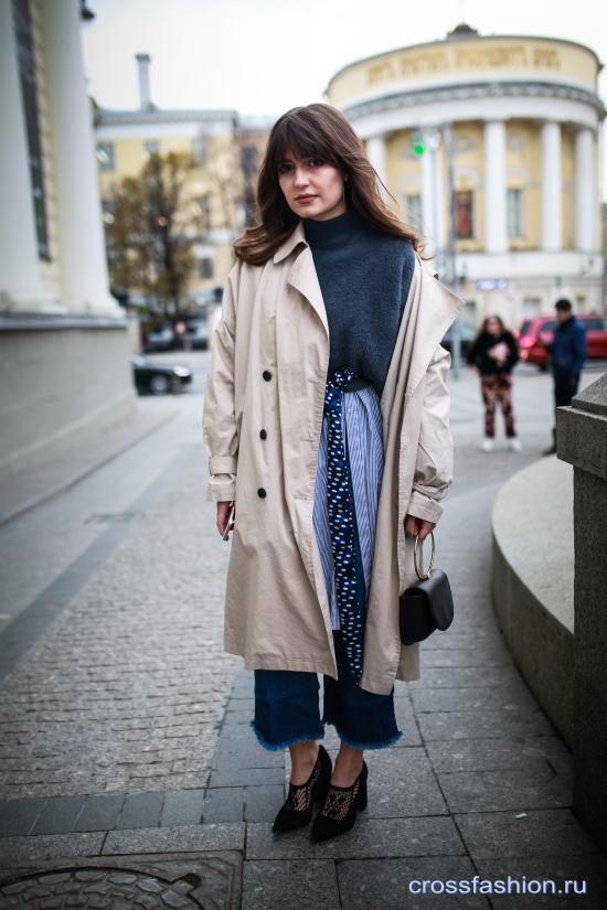 Неделя моды в Москве октябрь 2017: Street style третьего и четвертого дня