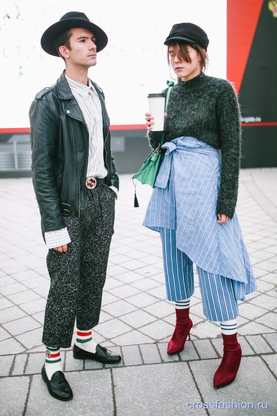 Неделя моды в Москве октябрь 2017: Street style третьего и четвертого дня